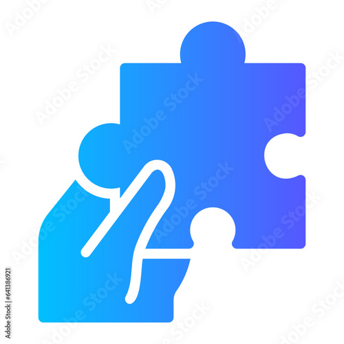 solution gradient icon
