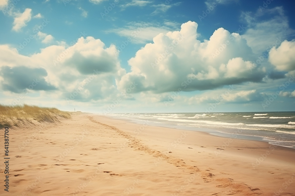 Beach In The Morning | Beach And Sky | Beach And Clouds | Beach And Blue Sky