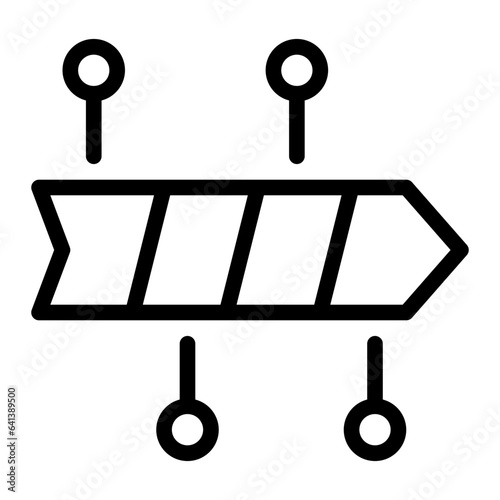 timeline line icon