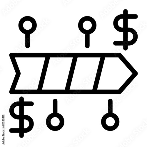 timeline line icon