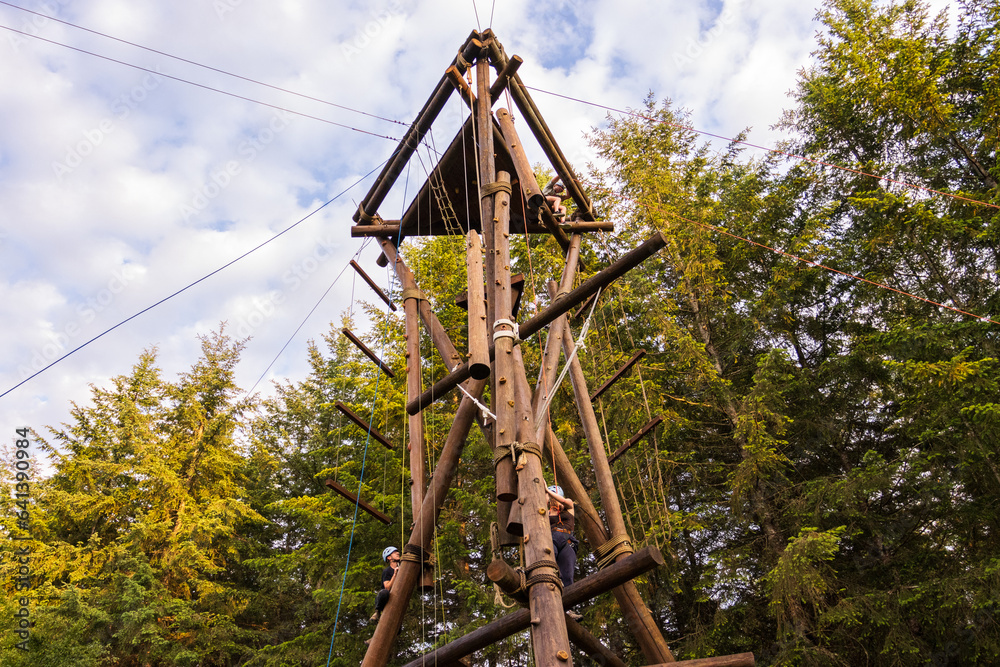 Summer Camp Climbing Tower