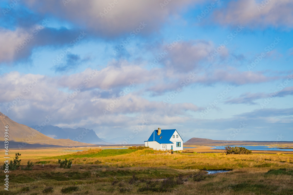 Landscape of the Snaefellsness Peninsula (iceland)