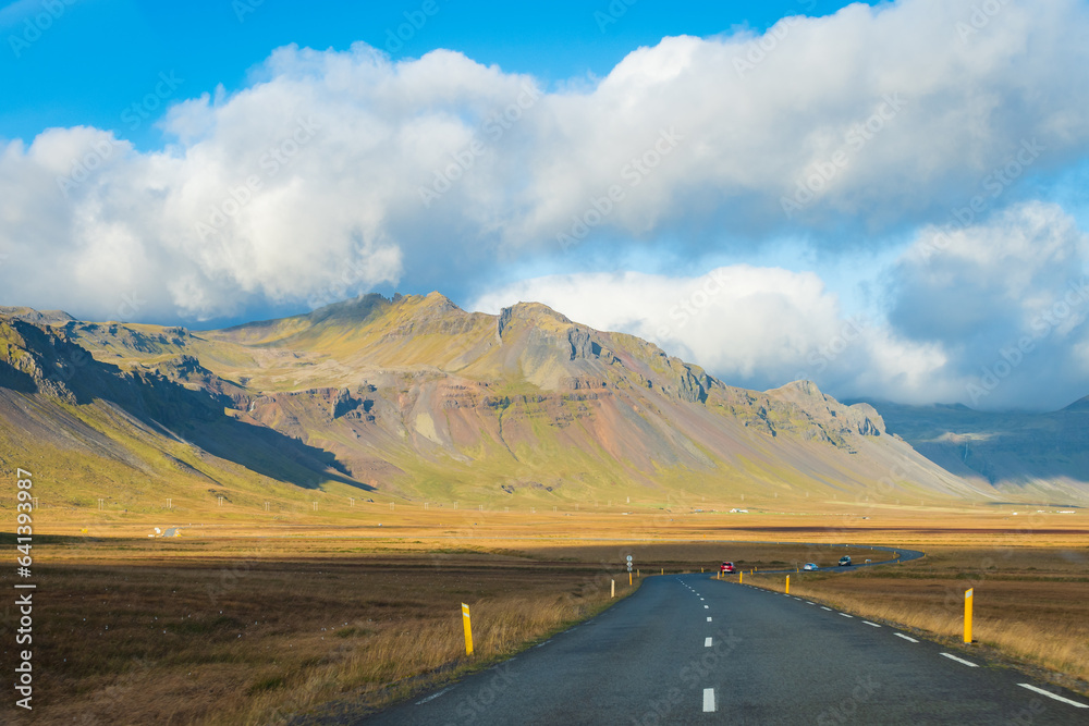 Landscape of the Snaefellsness Peninsula (iceland)