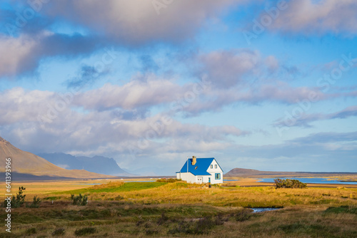 Obraz na płótnie Landscape of the Snaefellsness Peninsula (iceland) w salonie