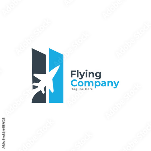 Free Download flying logo art design vector template. - GFXLoad