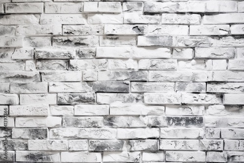 old white brick wall texture background