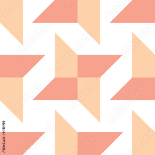 Tile pattern  comfortable color tones  arranged infinitely. vector job type