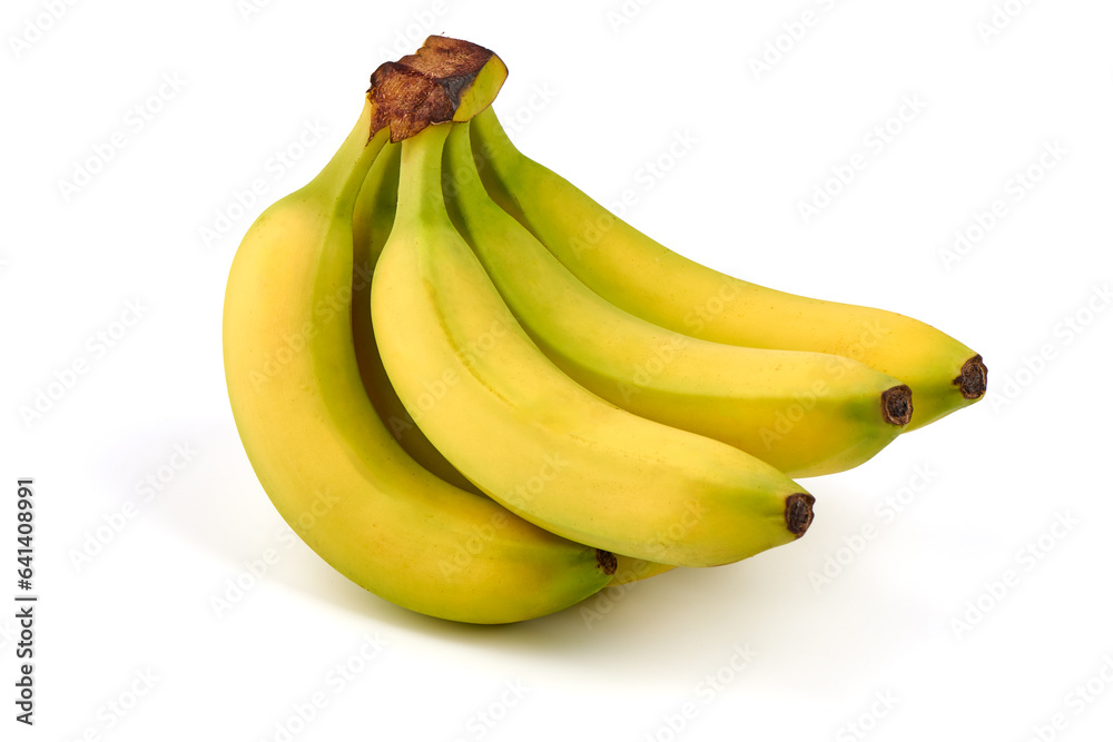 Bananas, tropical fruits isolated on white background. Bananas, tropical fruits isolated on white background.