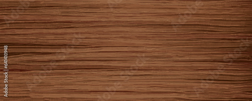 Uniform walnut wooden texture with horizontal veins. Vector wood background. Lining boards wall. Dried planks. Light wooden texture. Сut tree. Colored laminate. Cherry wood