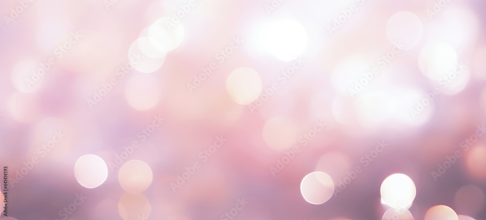 Fototapeta premium silver and pink glitter vintage lights background. defocused, Generative AI