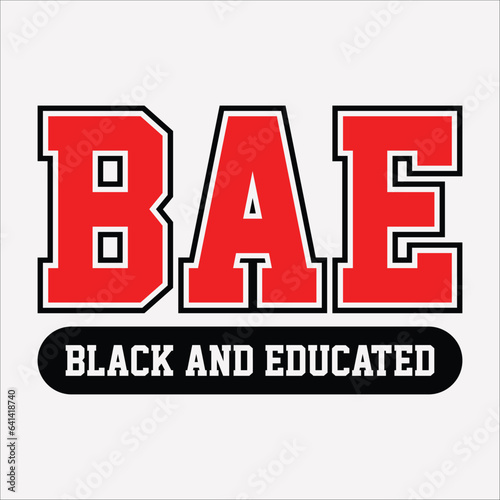 Stylish , fashionable  and awesome black history month quotes typography  illustrator