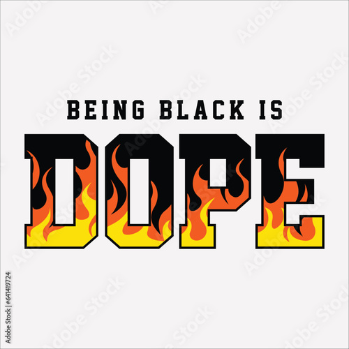 Stylish , fashionable  and awesome black history month quotes typography  illustrator