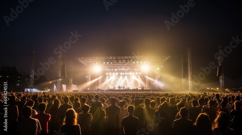 Bright lights of an open ai...