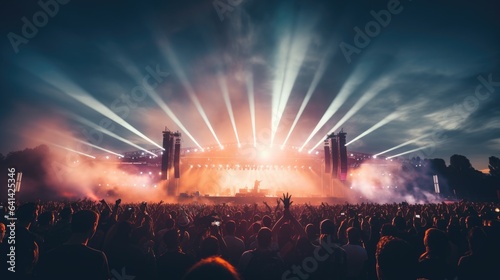 Bright lights of an open ai...