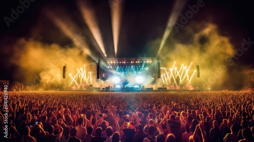 Bright lights of an open ai...