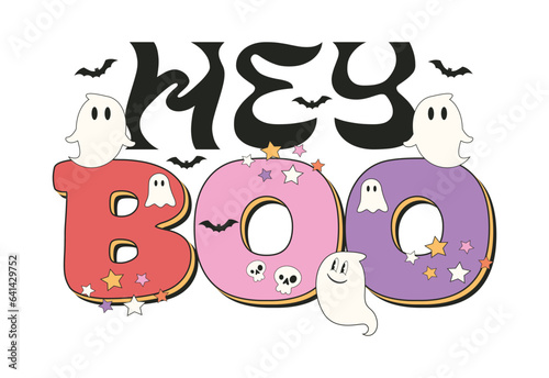 Hallowen Quote, Spooky Season,Retro Halloween, 