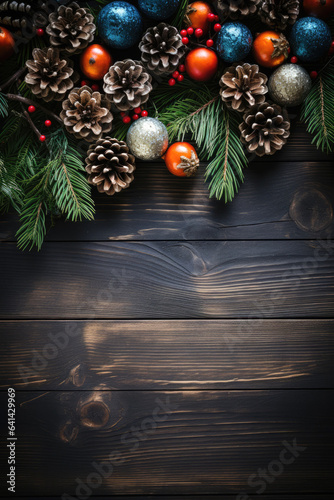 Christmas tree branch decor...