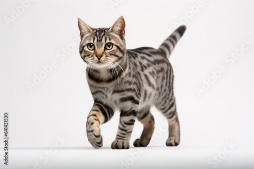 Portrait of a shorthair cat