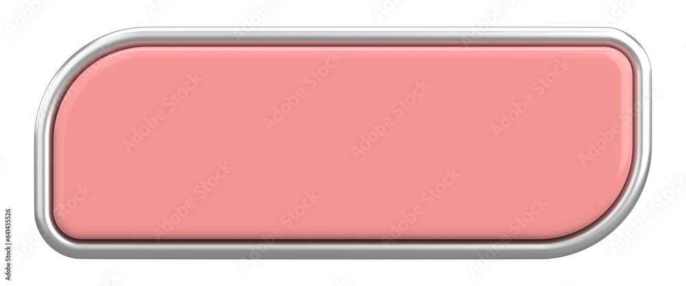3D button. Empty button. 3D illustration. 3D button. Empty button. 3D illustration.