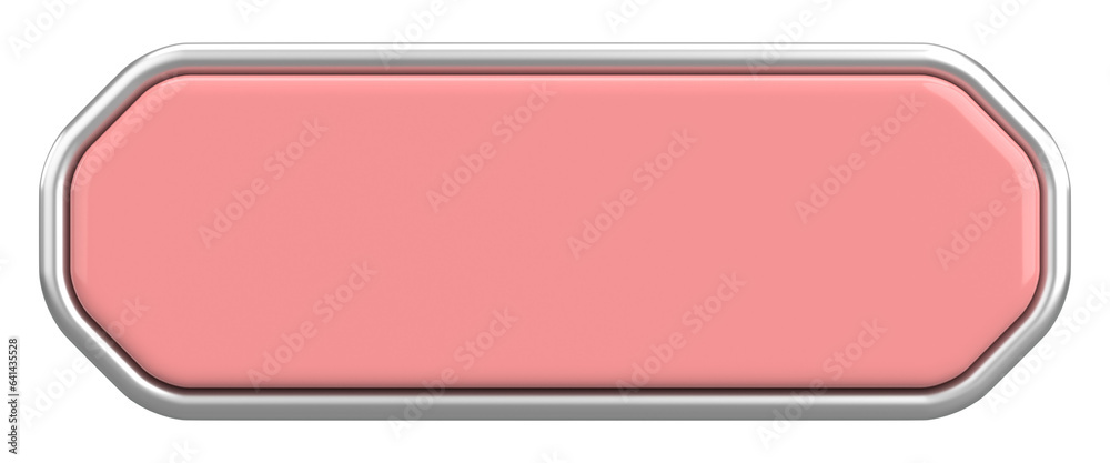 3D button. Empty button. 3D illustration. 3D button. Empty button. 3D illustration.