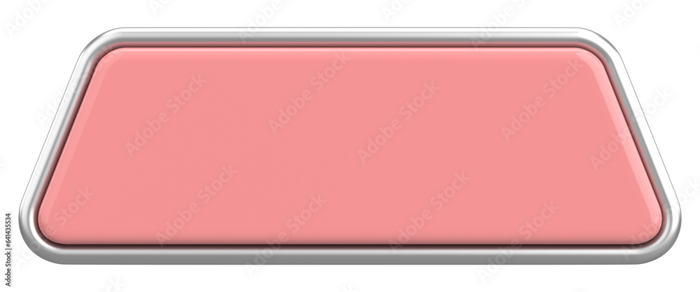 3D button. Empty button. 3D illustration. 3D button. Empty button. 3D illustration.