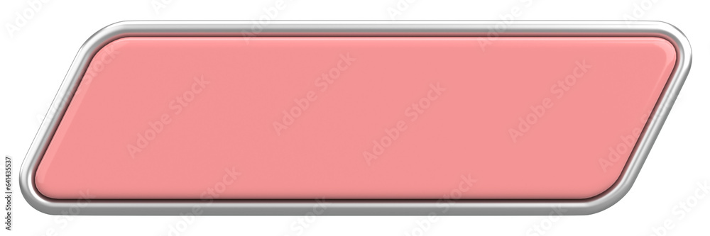 3D button. Empty button. 3D illustration. 3D button. Empty button. 3D illustration.