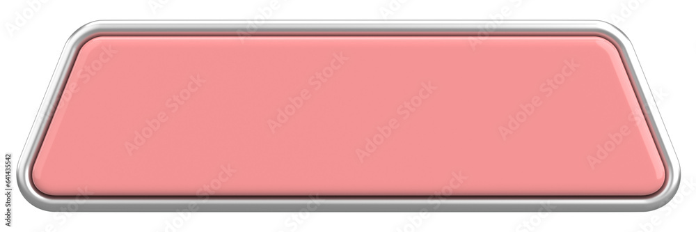 3D button. Empty button. 3D illustration. 3D button. Empty button. 3D illustration.