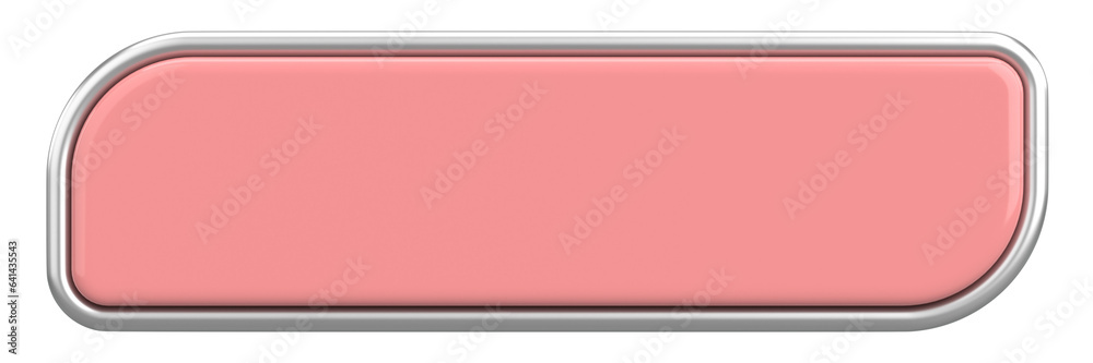 3D button. Empty button. 3D illustration. 3D button. Empty button. 3D illustration.