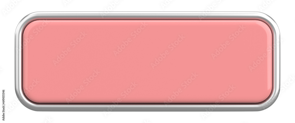 3D button. Empty button. 3D illustration. 3D button. Empty button. 3D illustration.