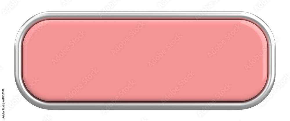 3D button. Empty button. 3D illustration. 3D button. Empty button. 3D illustration.