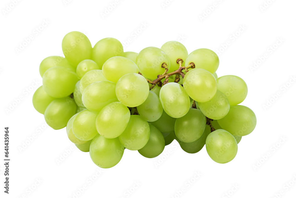 grapes isolated on a white background, PNG