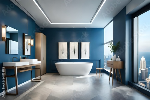 modern bathroom interior