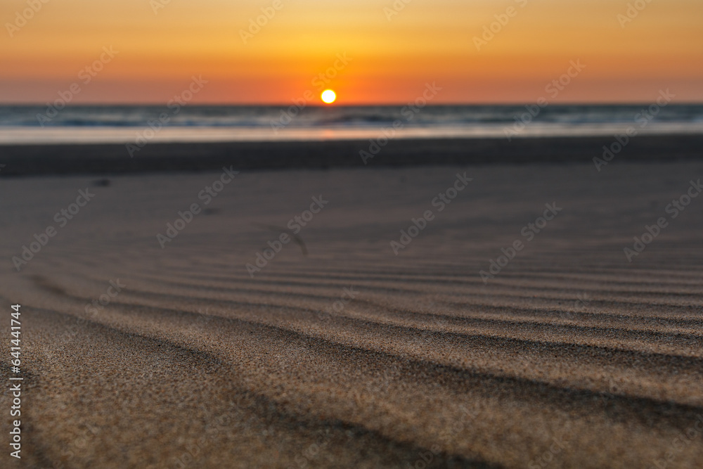 Waves of sand