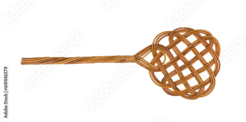 Принти на полотні rattan carpet beater isolated on white background