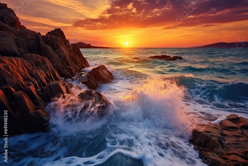 Very beautiful mediterranean seascape © Celina