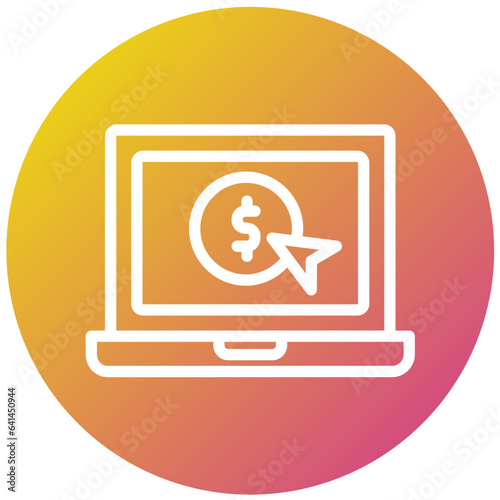 Pay per click Vector Icon Design Illustration