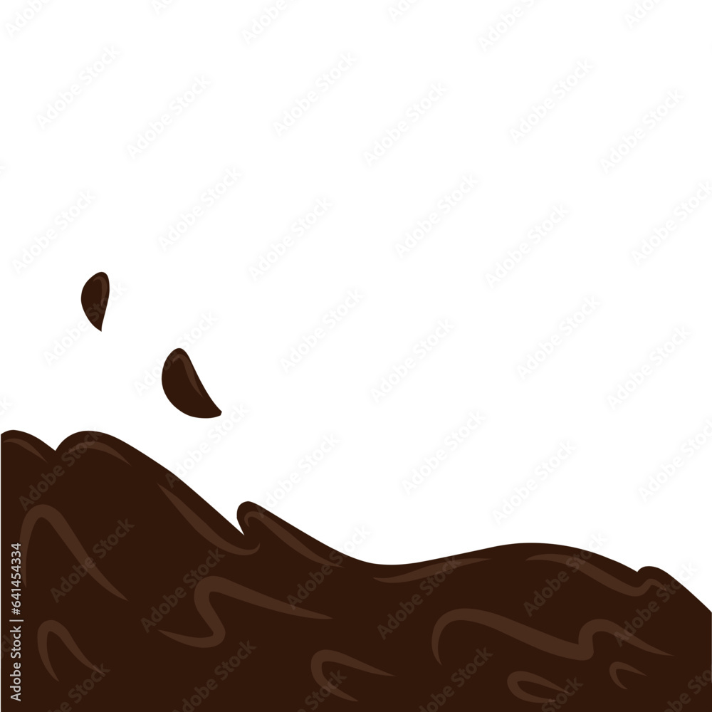 Melting chocolate. Chocolate drips.dark chocolate liquid. Melting chocolate. Chocolate drips.dark chocolate liquid.