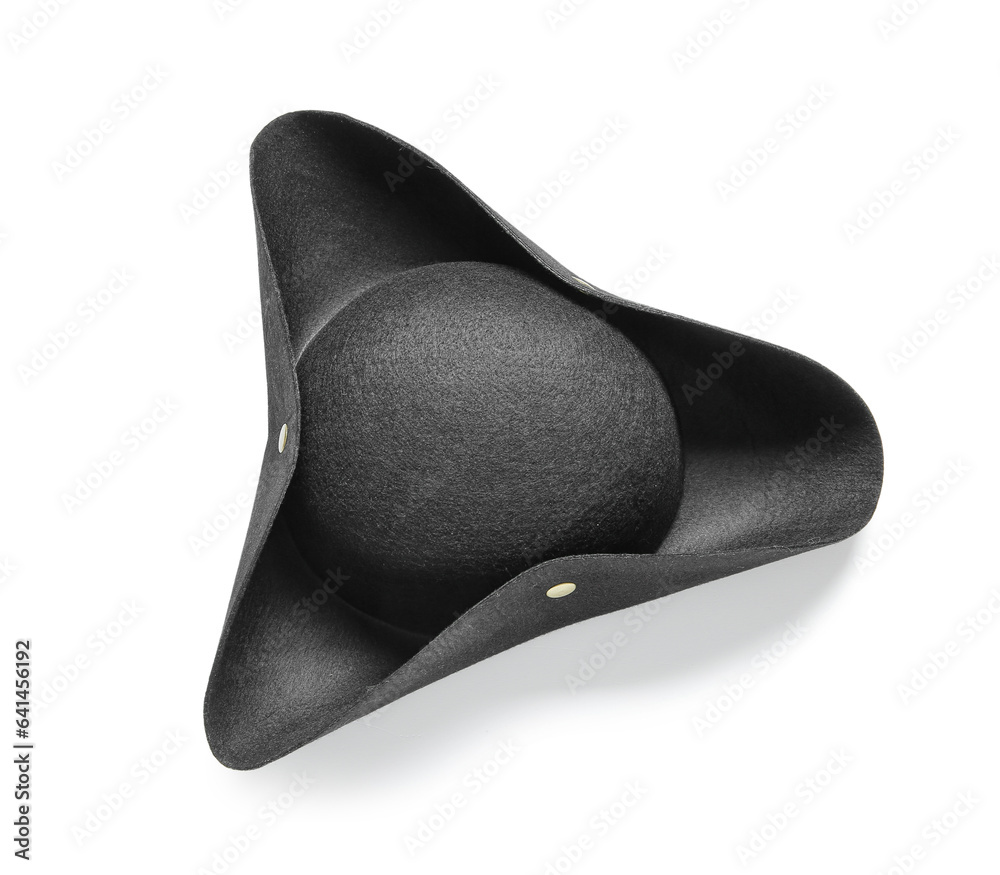 Pirate hat isolated on white background Pirate hat isolated on white background