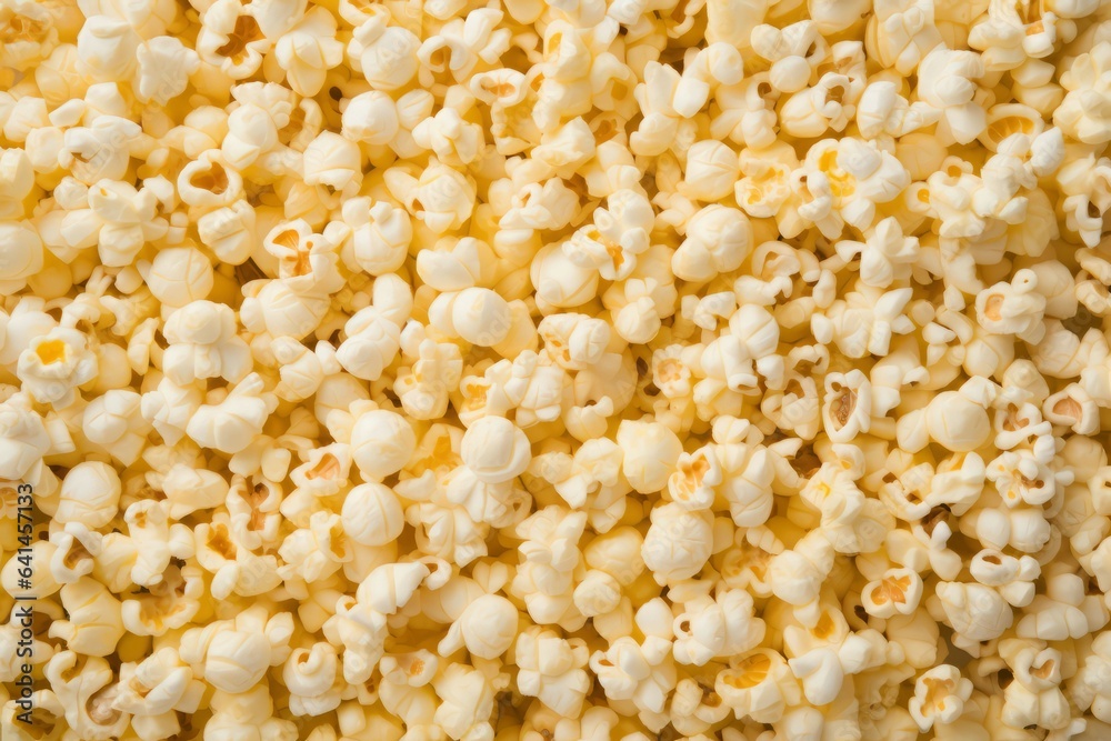 Popcorn background. Generate Ai Popcorn background. Generate Ai