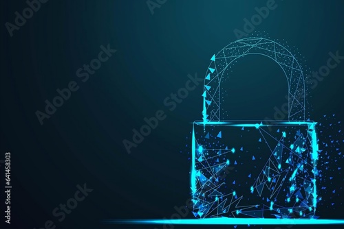 Cybersicherheits- und Datenschutzkonzepte zum Schutz von Daten. Schlosssymbol und Internet-Netzwerksicherheitstechnologie. Geschäftsmann schützt personenbezogene Daten auf Smartphones, virtuellen Bild