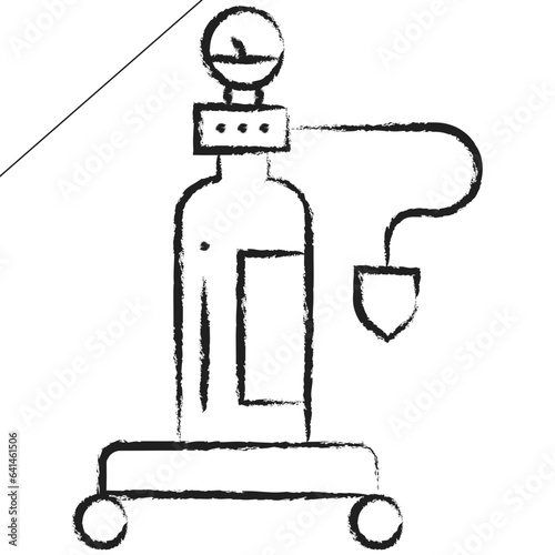 Hand drawn Oxygen icon