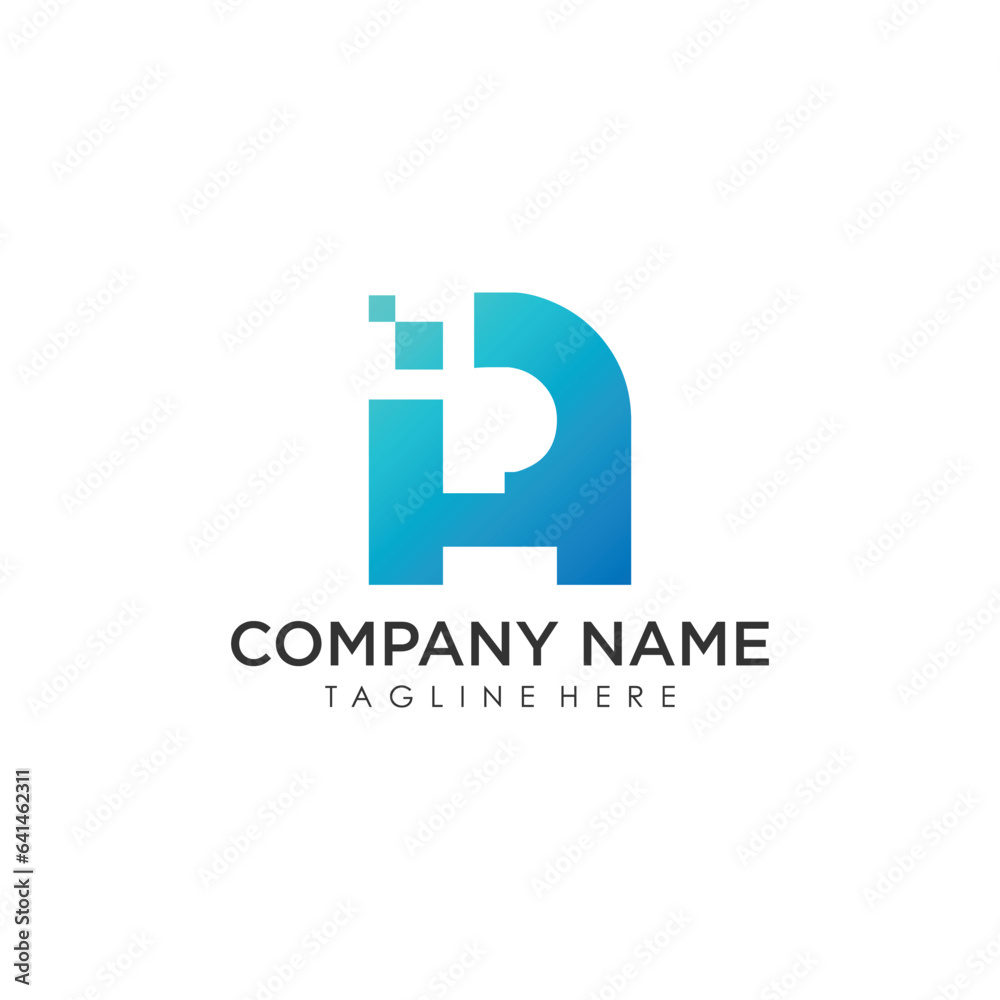 Letter AP modern design for your best business logo Letter AP modern design for your best business logo