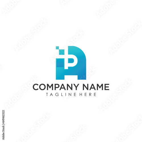 Letter AP modern design for your best business logo