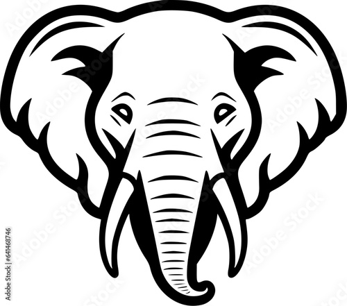 Elephant - High Quality Vector Logo - Vector illustration ideal for T-shirt graphic