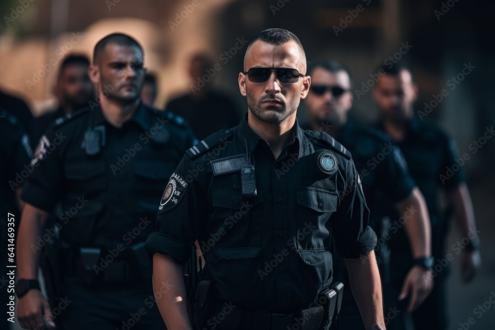 Group of Police Officers Group of Police Officers
