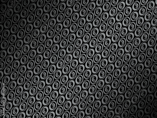 Black abstract geometric background. Modern shape concept. Black metal texture steel background.