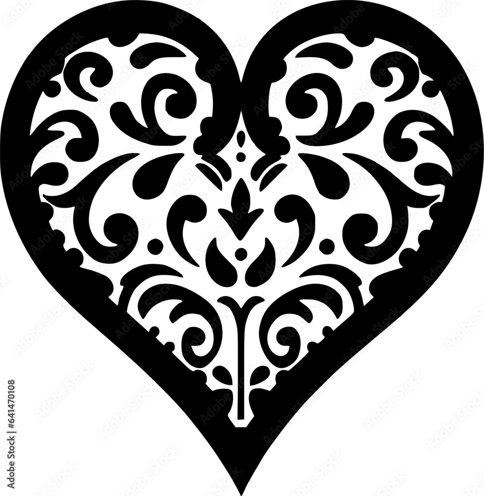 Heart | Minimalist and Simple Silhouette - Vector illustration Heart | Minimalist and Simple Silhouette - Vector illustration