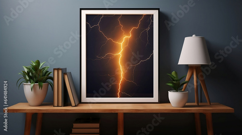 Frame mockup for your artwork photo