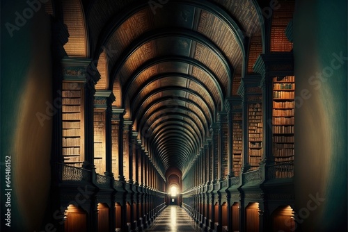 The Serene Beauty of Trinity College Dublin's Library Captured by Dr. Meow's Lens
