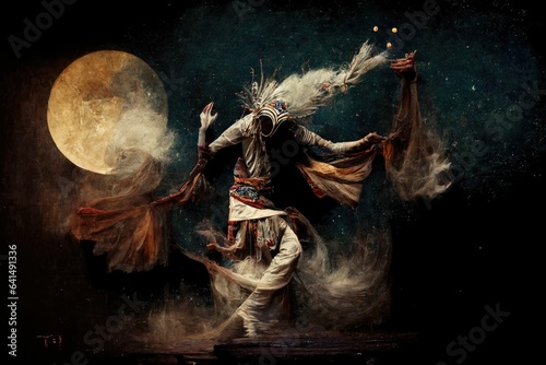 The Magician-Shaman's Enchanting Totem Dance photo